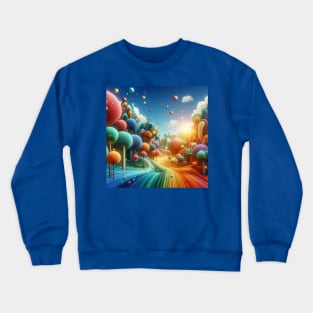 Fantasy Candyland Crewneck Sweatshirt